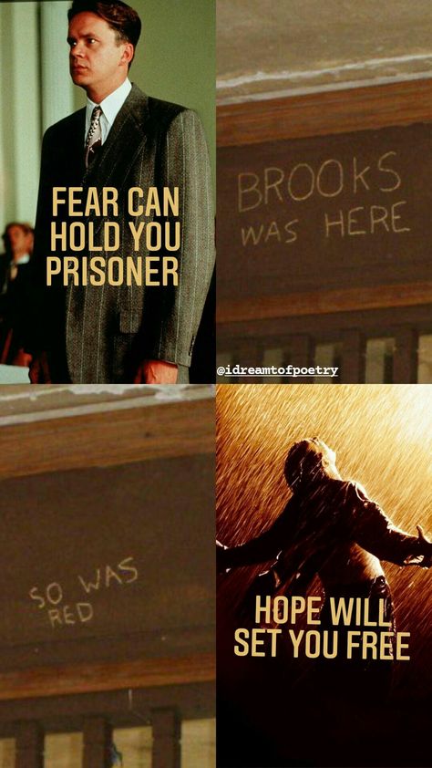 Shawshank Redemption Wallpaper, Shawshank Redemption Quotes, Redemption Quotes, Movie Quote Prints, Study Inspiration Quotes, American Movies, Millionaire Mindset Quotes, The Shawshank Redemption, New Movies To Watch