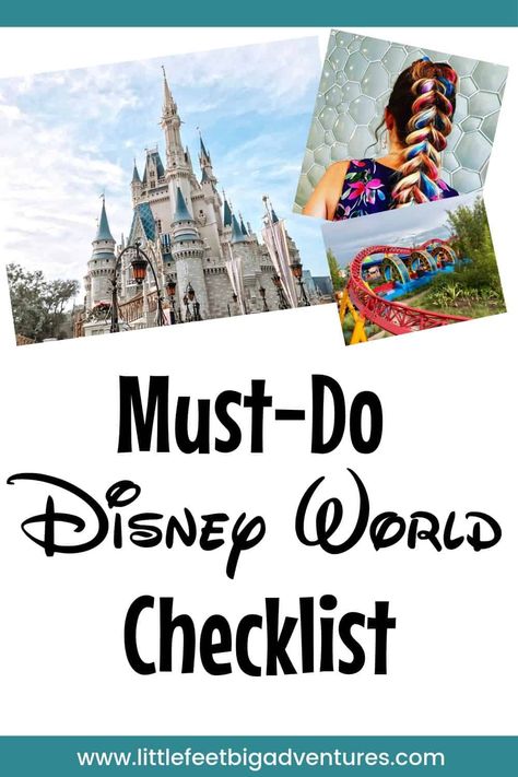 Our must do at Disney World checklist. A list of things to do in the parks that adults will love. Call this your bucket lists for Magic Kingdom, Epcot, Animals Kingdom, and Hollywood Studios. Use this when planning your trips to Disney. #disney #disneyworld #travel Disney World Must Do, Epcot Fireworks, Disney World Vacation Planning, All Things, Disney Trip Planning, Disney Vacation Planning, Disney Orlando, Disney World Planning, Disney World Parks