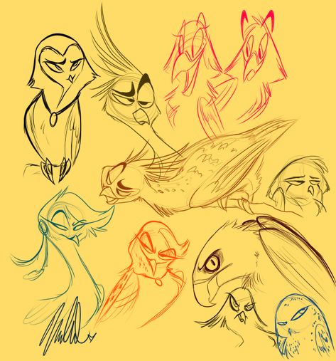 Vivziepop Art, Zoophobia Comic, Vivienne Medrano, Tumblr Drawings, Bird Sketch, Cartoon Birds, Cartoon Sketches, Character Design Animation, Animal Sketches