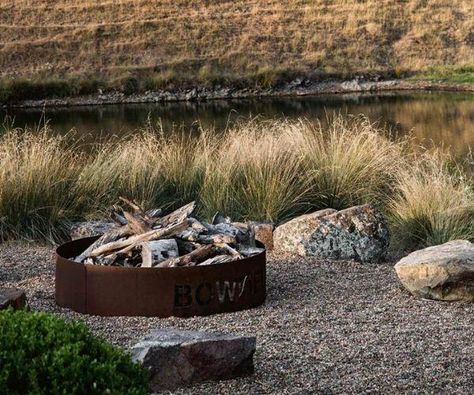 5 expert tips for installing and building a fire pit at home | Homes To Love Building A Fire Pit, Fire Pit Area Ideas, Fire Pit Australia, Building A Fire, Growing Tulips, How To Build A Fire Pit, Fire Pit Cooking, Rose Garden Design, Backyard Fire Pit