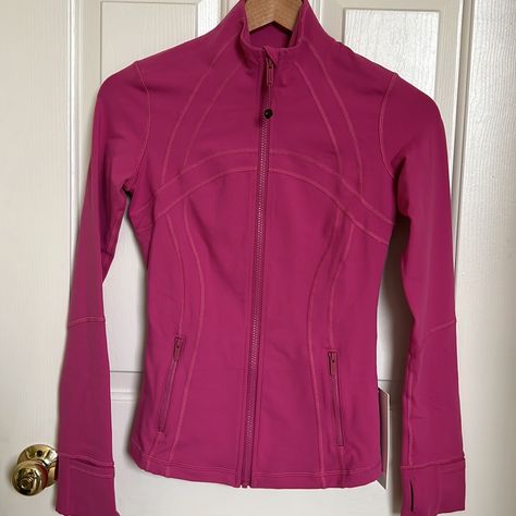 Brand New With Tag. This One Is Totally Forgotten In My Closet. Not Sure What The Exact Color Is But The Tag Says Plyc. No Longer For Sale On The Website. The Pictures Are A Little Darker Than The Actual Item. The Last Two Photos Are Close To The Original Color. Very Nice Color For Summer. Let Me Know If Any Questions. Hot Pink Define Jacket, Lulu Lemon Define Jacket Pink, Pink Define Jacket, Lulu Lemon Pink Jacket, Pink Peony Define Jacket, Lululemon Define, Anna Claire, Fire Shoes, Define Jacket