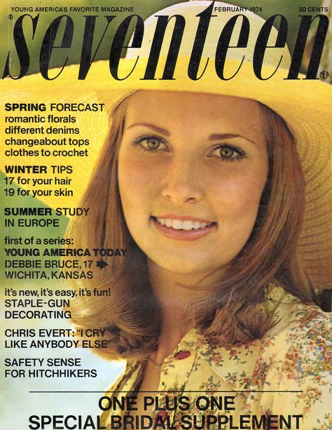 Seventeen Magazine Covers, Seventeen Magazine Fashion, Summer Study, Chris Evert, Vintage Advertising Art, Richard Pryor, Girls Magazine, Teen Magazine, Cool Magazine