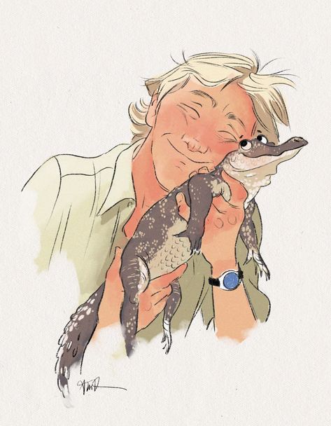 Irwin Family, Robert Irwin, Crocodile Hunter, Random Sketches, Steve Irwin, Images To Draw, Moster High, Fun Images, Chara Design