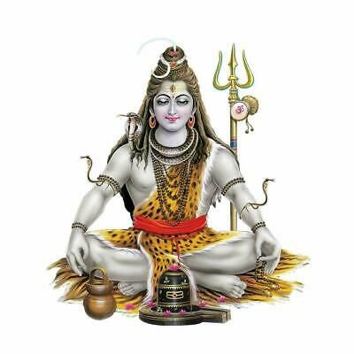 BLESSING LORD SHIVA/SHIV Ji Hindu God Poster with Glitter effect-12"x16" - $17.99 | PicClick Sivan Photos, Wallpaper Editing, 2022 Wallpaper, Shiva Shankar, Mahakal Shiva, Pictures Of Shiva, Shiva Parvati Images, Hanuman Pics, Shri Ram Photo