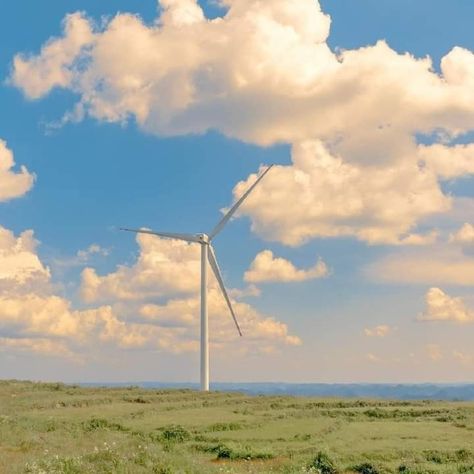 Renewable Energy Aesthetic, Wind Turbine Aesthetic, Wind Turbines, Wind Farm, Nice Place, Sky Aesthetic, Renewable Energy, Wind Turbine, The Good Place