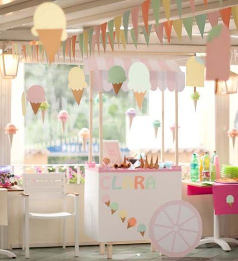 Summer Ice Cream Party, Ice Cream Birthday Party Theme, Ice Cream Month, National Ice Cream Month, Ice Cream Party Theme, Ice Cream Sundae Bar, Ice Cream Birthday Party, Ice Cream Theme, Ice Cream Social