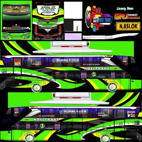 Bus Skin, Bus Games, Green And Black, Skin, Green, Quick Saves, Black