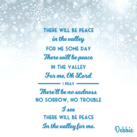 Gran - Peace In The Valley Peace In The Valley Lyrics, Peace In The Valley, Southern Sayings, Diy Decorations, Scripture Quotes, Art Furniture, Faith Quotes, The Valley, Inspirational Words