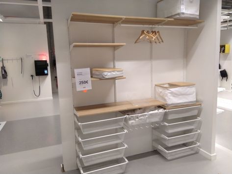 Dressing Boaxel Ikea, Boaxel Ikea Ideas Closet, Ikea Boaxel Closet Ideas, Boaxel Closet System, Boaxel Ikea Ideas, Boaxel Closet, Boaxel Wardrobe, Boaxel Ikea, Ikea Boaxel