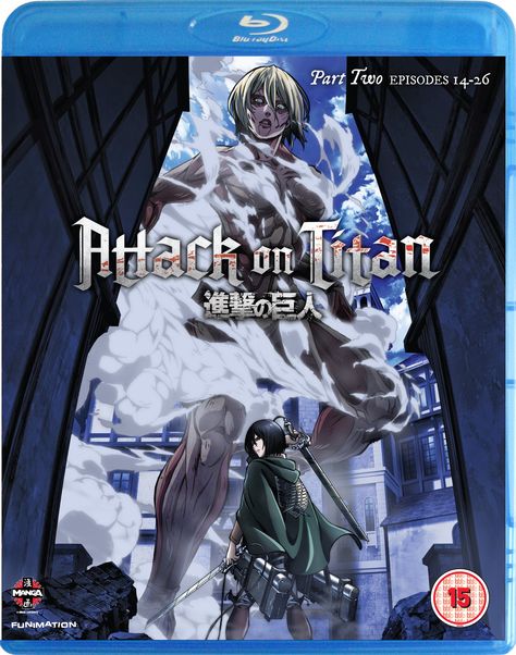 Attack On Titan: Part 2 [Blu-ray] Attack Titan, Female Titan, Attack On Titan Season, World Of Books, Kids Watches, Attack On Titan Anime, Japanese Anime, His Eyes, Season 1