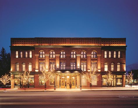 HOTEL JEROME Aspen, CO  Todd-Avery Lenahan’s chic new look is a worldly take on 20th-century decor.  5 GORGEOUS HOTEL REDESIGNS  These restored hotels enlisted some of the top designers in the West—and the world—to reimagine their interiors. Colorado Hotels, Aspen Hotel, Haunted Hotel, Aspen Colorado, Family Resorts, Most Haunted, Haunted Places, Grand Hotel, At The Hotel