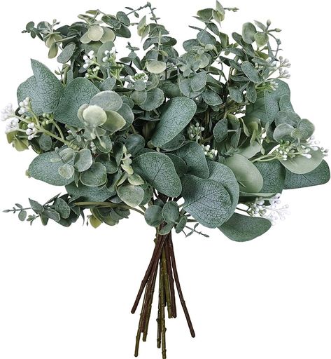 Mixed Eucalyptus Leaves Stems Bulk Artificial Silver Dollar Eucalyptus Leaves Picks and Faux Eucalyptus Leaves Branches for Vase Bouquets Floral Arrangement Wreath Rustic Farmhouse Greenery Decoration : Amazon.ca: Home Nursery Shelf Decor, Vase With Branches, Entry Table Decor, Faux Branches, Vintage Crock, Graduation Party Centerpieces, Feuille Eucalyptus, Spring Floral Arrangements, Eucalyptus Branches