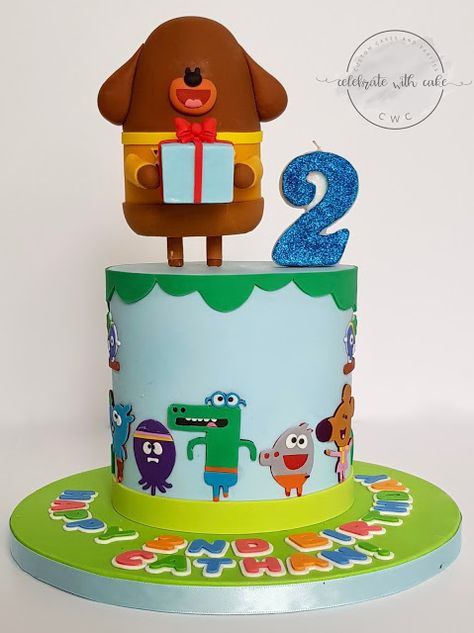 Hey Duggee Cake, Cake 3d, Hey Duggee, Single Tier Cake, Leo Birthday, 3rd Birthday Cakes, 2 Birthday Cake, Baby Birthday Cakes, Tier Cake