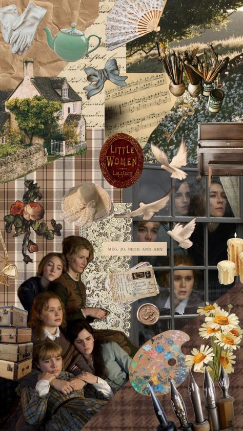 Little Women 💓 #littlewomen #littlewomenshuffle #littlewomencollage #littlewomenmovie #littlewomenaesthetic #littlewomen2019 #books #movies #vibes #book #booksaesthetic #bookaesthetic #bookshuffles Little Women Party Theme, Little Women Themed Party, Little Women Party, Little Women Book, Oz Movie, California House, Woman Movie, Personal Library, Red Party