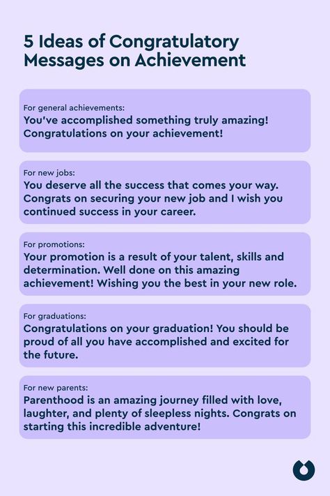 Looking for the perfect way to congratulate someone on their achievements? Check out our list of 50 examples of congratulatory messages that you can use for any occasion. Whether it's a graduation, promotion, new job, or any other milestone, a heartfelt message of congratulations can make all the difference 💫 Graduation Messages Congratulations, Job Promotion Quotes, How To Congratulate Someone, Congratulations Quotes Achievement, Promotion Quotes, Congratulations Message, Congratulations Quotes, Ways To Say Congratulations, Graduation Message