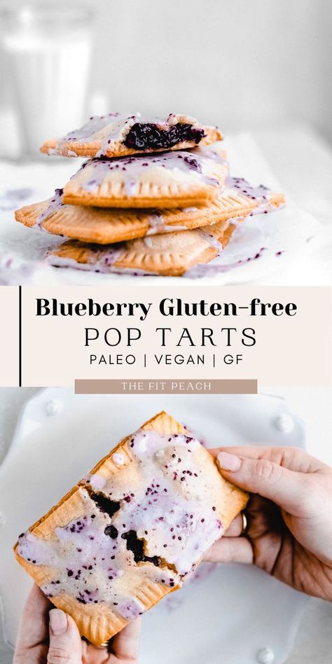 Breakfast Pop Tarts, Childhood Snack Recipes, Pie Crust Pop Tarts, Healthy Pop Tarts, Homemade Poptart, Blueberry Pop Tarts, Gluten Free Pop Tarts, Roadside Stand, Blueberry Filling