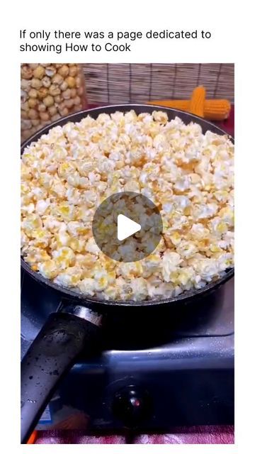 How to Cook Daily on Instagram: "How to make Popcorn 🍿

Follow (us) @howtocookdaily for more Cooking related videos.

© sharing_delicacy

#cooking #recipe #instadaily #explorepage #popcorn" Stove Top Popcorn, Popcorn Video, Cooking Popcorn, How To Make Popcorn, Stovetop Popcorn, Cooking Recipe, How To Cook, Stove Top, Popcorn