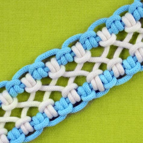 6 Strand Macrame, 6 Strand Braids, Macrame School, Make Bracelet, Macrame Tutorials, Chevron Bracelet, Strand Braid, Diy Things, Diy Cross