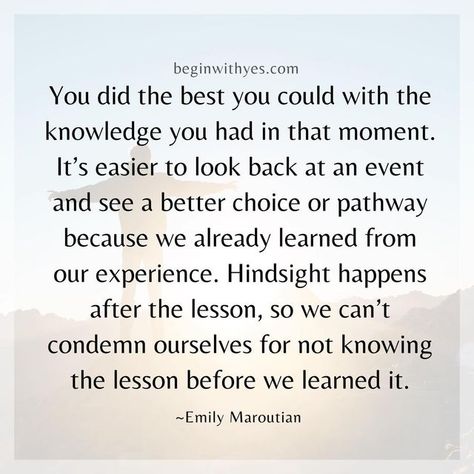 Begin with Yes on Instagram Lessons Learned In Life Quotes, Past Quotes, Need Quotes, Inspirational Words Of Wisdom, Healing Affirmations, Self Exploration, Lessons Learned In Life, Mind Body Spirit, Daily Inspiration Quotes