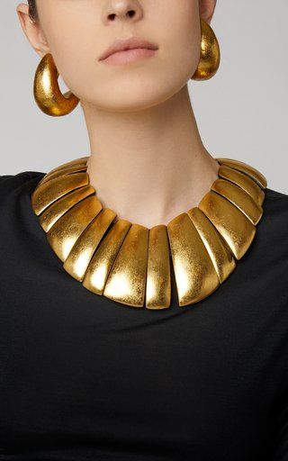 Monet Fashion, Monies Jewelry, Statement Jewelry Necklace, Bold Jewelry, Gold Choker Necklace, Gold Choker, New Names, Statement Necklaces, Jewelry Photography