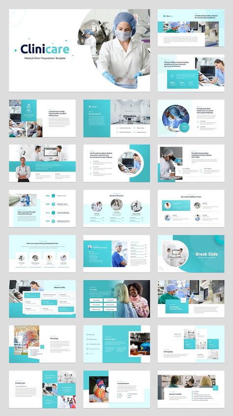 Healthcare Infographic Design, Medical Presentation Design Powerpoint, Powerpoint Design Inspiration, Healthcare Presentation, Healthcare Brochure, Presentation Infographic, Powerpoint Inspiration, Presentation Template Design, Healthcare Infographics