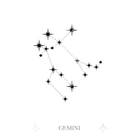 Introducing our Gemini Zodiac tattoo design - a captivating fusion of astrology and minimalism. Every inch is delicately designed to represent Gemini's dual nature, captured in a constellation of stars. Perfect for an understated yet personal expression of your celestial self. Connect with the cosmos in style.Tattoo Stencil After purchasing this unique tattoo design, you'll receive a high-quality stencil that you can bring to your tattoo artist whenever you're ready to get inked. Gemini Tattoo Unique, Gemini Zodiac Constellation Tattoo, June Constellation Tattoo, Astrology Tattoo Gemini, Gemini Tattoo Stars, Gemini Tattoo Stencil, Constellation Tattoo Gemini, Gemini Constellation Tattoo Stars, Gemini Tattoo Constellation