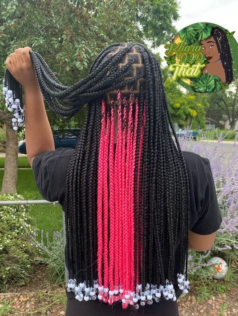 45 Peekaboo Braids Ideas - Afrochic Pikaboo Braids With Beads, Peekaboo Braids Beads, Peakaboo Braids Knotless With Beads, Peekaboo Braids Color Ideas, Peek A Boo Braids With Beads, Small Peekaboo Braids, Purple Peekaboo Braids With Beads, Pikaboo Hair Color Braids, Peekaboo With Beads