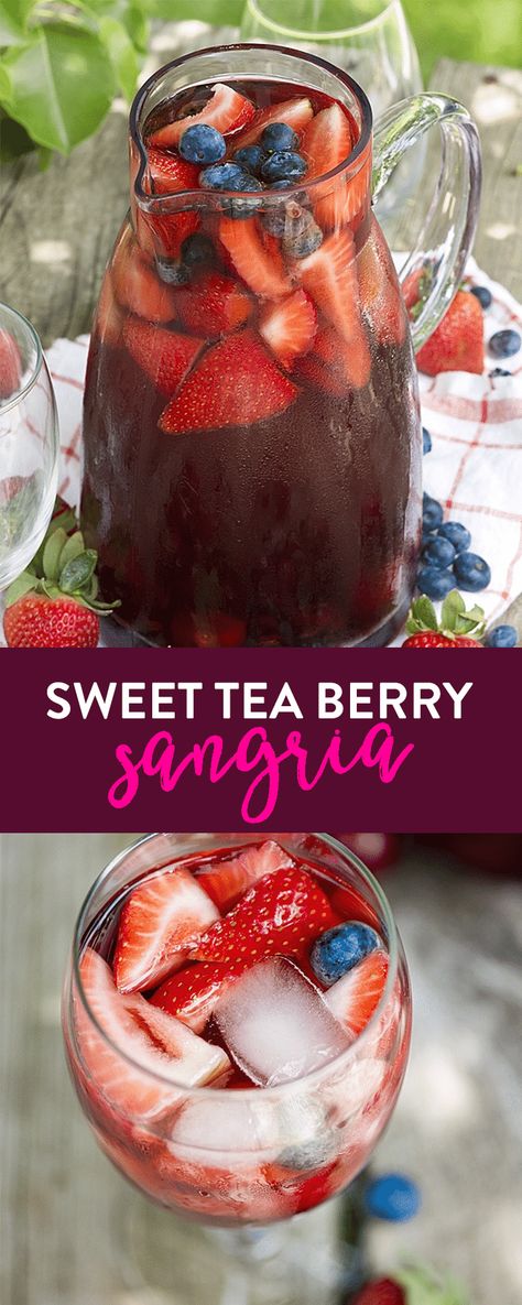 Summer Sangria Recipes, Sangria Pitcher, Cranberry Juice And Vodka, Berry Sangria, White Wine Sangria, Wine Sangria, Coctails Recipes, Berry Tea, Sangria Recipes