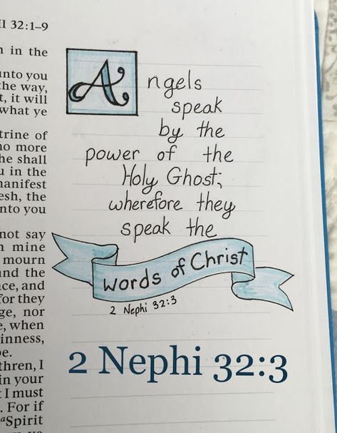 Love Is Homemade: "This Is the Way," Book of Mormon Journaling 2 Nephi 31-33 (March 2-9, 2020) Book Of Mormon Journaling Ideas, Book Of Mormon Journaling, Book Of Mormon Quotes, Power School, Book Of Mormon Scriptures, Scripture Study Lds, Mormon Scriptures, Scripture Inspiration, Church Notes