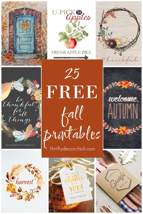 Fall Free Printables Prints, Autumn Prints Art, Free Autumn Printables, Free Printable Fall Wall Art, Fall Free Printables, Pictures Of Fall, Fall Potluck, Printer Crafts, Autumn Prints