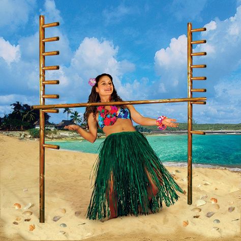 Highlights: Includes: 2-72 inch poles,72 inch limbo stick. limbo music CD (1/Box) Kits per Case: 1 Details: Make your next Luau Party feel like a Tropical Oasis with our discount Luau Party Supplies! boxed with full-color illustration. "Contains: 2-72 inch Poles with Pegs; 1-72 inch Limbo Stick; 1-Limbo Music CD boxed with full-col; (4 Pcs/Kit) 1 kit per case.Our Limbo Kit is the perfect addition to your luau or party! This kit includes two 72-inch poles and one 72-inch limbo stick, plus a limbo Luau Birthday Party Ideas For Adults, Luau Party Ideas For Adults Decoration, Beach Party Themes For Adults, Dollar Tree Luau Party Ideas, Luau Birthday Party For Adults, Tropical Party Games, Diy Hawaiian Party Decorations, Beach Theme Party For Adults, Luau Birthday Party For Kids