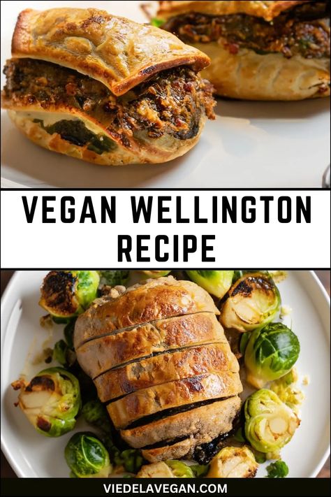 Vegan Wellington Recipe: A Plant-Based Twist on a Classic Dish Vegetarian Beef Wellington, Vegan Mushroom Wellington, Vegetarian Wellington, Vegan Wellington, Mushroom Wellington, Wellington Recipe, Gourmet Vegan, Beef Wellington, Seitan