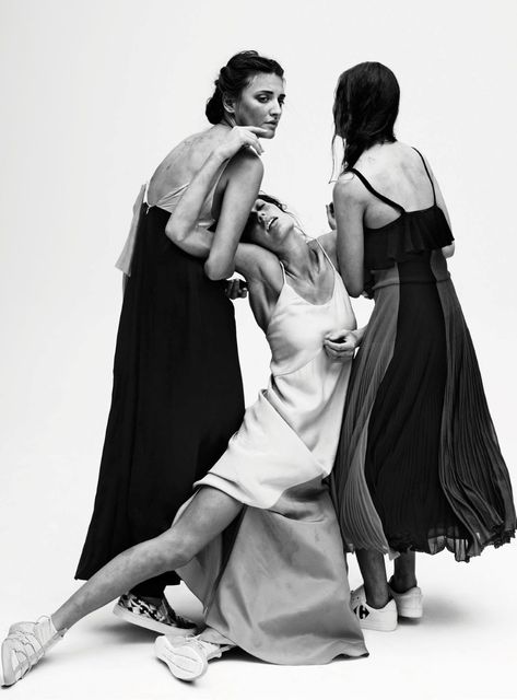 Bikramjit Bose Flashes Fiercely Feminist 'Spring Rebellion' Slipdresses For Harper's Bazaar India — Anne of Carversville Feminist | Feminist Fashion| Feminist Entertainment | #Feminism #Fashion  #feminist #FeministFashion Feminist Fashion, Three Graces, Vogue India, Feminist Art, Music Covers, Harper's Bazaar, Harpers Bazaar, Formal Dresses Prom, Womens Rights