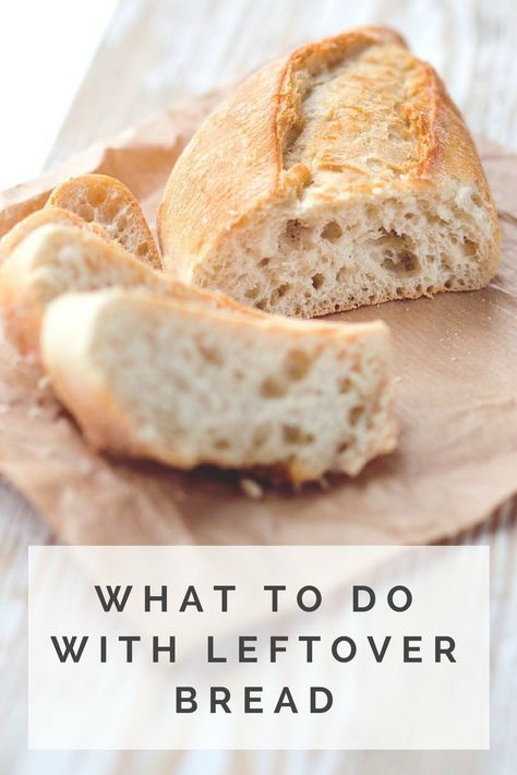 Avoid food waste with these 8 handy tips on what to do with leftover old bread. What To Do With Old Bread, What To Do With Leftover Bread, Old Bread Recipes What To Do With, Old Bread Recipes, Recipes With Old Bread, Leftover Bread Recipes, Making Pudding, Zero Waste Cooking, Hard Bread