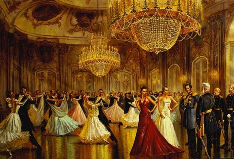 Ballroom Aesthetic, Ballroom Scene, Ball Dancing, Ball Aesthetic, Victorian Paintings, Small Stuffed Animals, History Fashion, Historical Pictures, Girl House