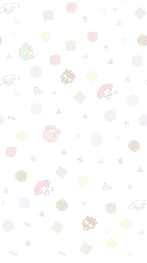 White Cute Background, Cinnamoroll Background, Sanrio Wallpaper Hello Kitty, Ncndr Wallpaper, Grey Floral Wallpaper, Iphone Wallpaper Violet, Hello Kitty Wallpaper Hd, Cute Lockscreens, Soft Wallpaper