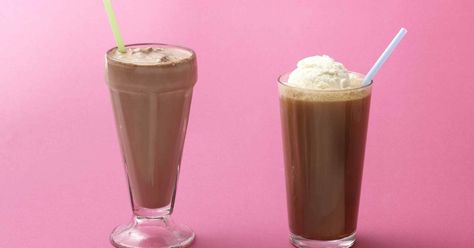 310 Shake Recipes, Milkshake Machine, Milkshake Flavours, Float Recipes, Dreamy Desserts, Strawberry Syrup, Malted Milk, Malted Barley, Sweet Drinks