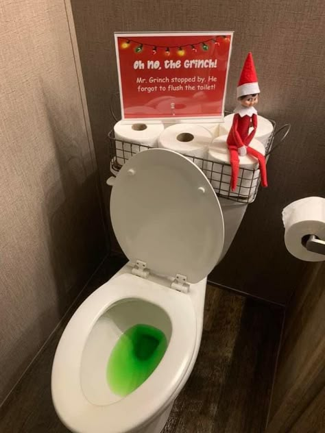 Elf On The Shelf Pet Ideas, Elf On Shelf Funny, Elf Ideas Easy, Elf Funny, Awesome Elf On The Shelf Ideas, Elf Magic, Elf Activities, Xmas Elf, Elf Antics