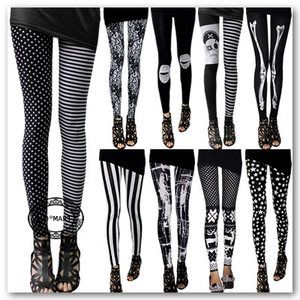 black and white leggins<3 White Steampunk, Funky Tights, Punk Clothes, Epic Clothing, Corporate Goth, Black And White Outfit, Black And White Leggings, Pants Gift, Fashion Moodboard