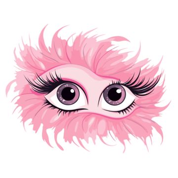 Cartoon Lashes, White Background Cartoon, Eyes Clipart, Paint Font, Background Cartoon, Cartoon Hair, Cartoon Clipart, Pink Painting, Background Clipart