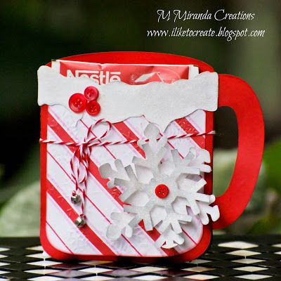 Hot Chocolate Card, Christmas Bazaar Crafts, Christmas Cocoa, Hot Cocoa Gift, Cocoa Gift, Hot Chocolate Gifts, Christmas Craft Fair, Bazaar Crafts, Homemade Greeting Cards