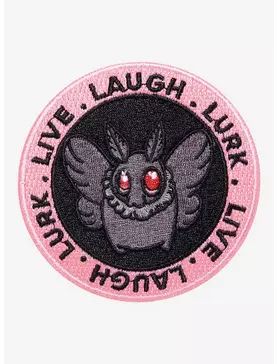 Mothman Live Laugh Lurk Patch, Cherry Lip Balm, Bedroom Book, Winnie The Pooh Honey, Sailor Moon Luna, Kawaii Games, Cat Patch, Disney Valentines, Friend Bracelets, No Show Socks