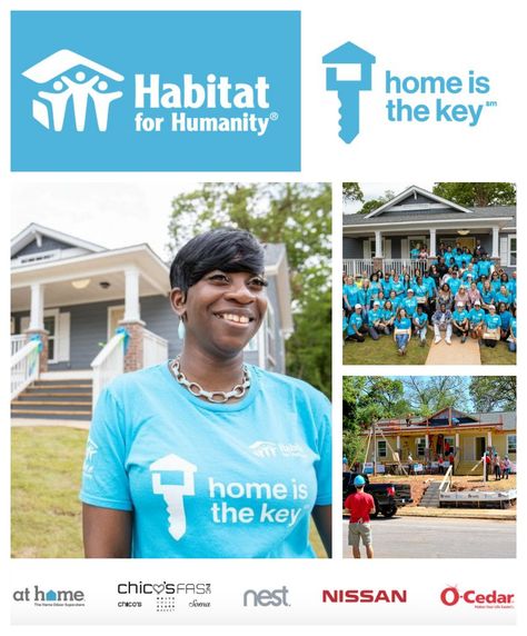 Home is the Key: Building Dreams with Habitat for Humanity  //  DivineLifestyle.com  //  #HomeistheKey #nissan #habitatforhumanity Habitat For Humanity Homes, Habitat For Humanity Homes Floor Plans, Life Is A House Hayden, Habitat For Humanity Houses, Volunteers Needed, Cape Fear, Lifestyle Hack, Family Fitness, World Problems