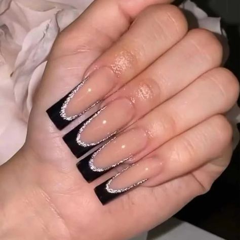 Nail Falling Off, Long Press On Nails, Shiny Nails, Black Nail Designs, Long Lasting Nails, Nails For Women, Unique Acrylic Nails, Bling Acrylic Nails, Short Acrylic Nails Designs