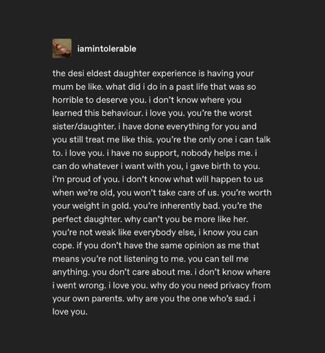 Mother And Eldest Daughter, Older Sister Aesthetic Quotes, Elder Sister Aesthetic, Eldest Sister Quotes, Being The Eldest Daughter, Eldest Sister Aesthetic, Elder Daughter Struggle Quotes, Elder Daughter Quotes, Deep Tumblr Quotes