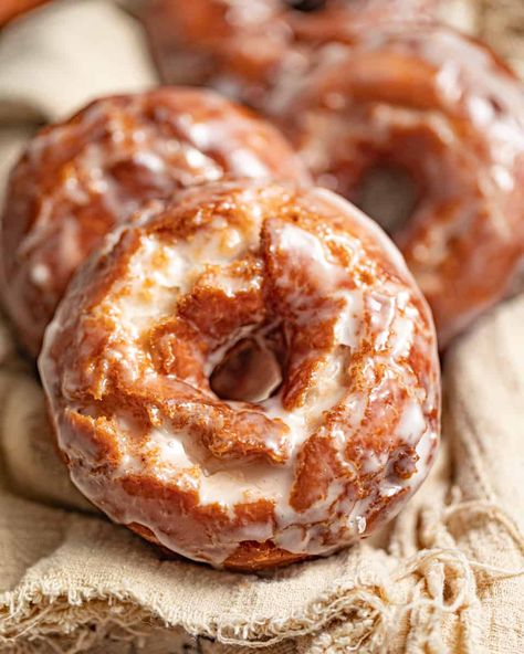 Old Fashioned Sour Cream Doughnut, Vegan Old Fashioned Donut Recipe, Sour Cream Donuts Old Fashioned, Sourdough Old Fashion Donut, Old Fashioned Plain Donut Recipe, Sour Cream Donuts Recipe, Old Fashioned Donut Recipe, Long John Donut Recipe, Amish Donuts Recipe