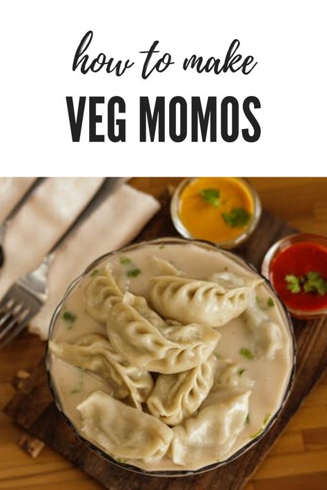 How to make veg steamed momos at home step by step with photos. It’s extremely simple and easy to make. Steamed Momos, Veg Momos, Homemade Recipes, Peanut Butter, Peanut, Condiments, Step By Step, At Home