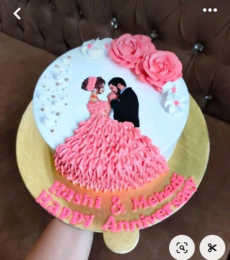 Marriage Anniversary Cake, Happy Anniversary Cakes, Couple Anniversary, Beginner Henna Designs, Love Symbol, Cake Layers, Our Anniversary, Marriage Anniversary, Love Anniversary