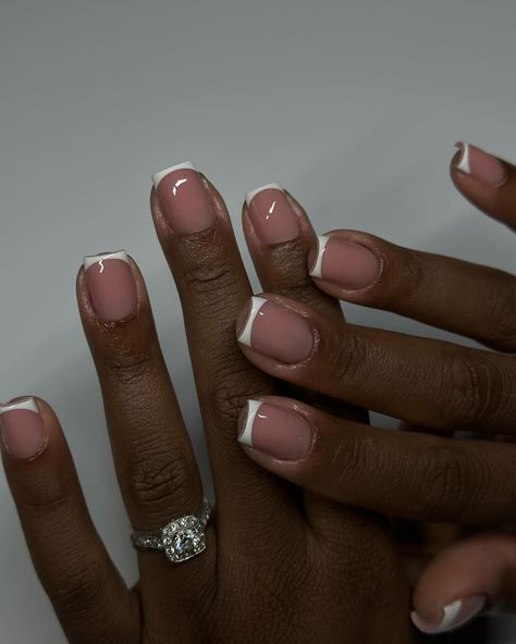 Happy mothers days to all the wonderful mothers out there ❤️🤰🏾 #dovenailsbysharon #structuredmanicure #frenchnails #squarefrenchnails French Manicure Overlay, French Tip Nails Aesthetic, Nail Knowledge, Structured Gel Manicure, Minimalist Manicure, French Hairstyles, Short Classy Nails, Nail Aesthetics, Nailart Ideas