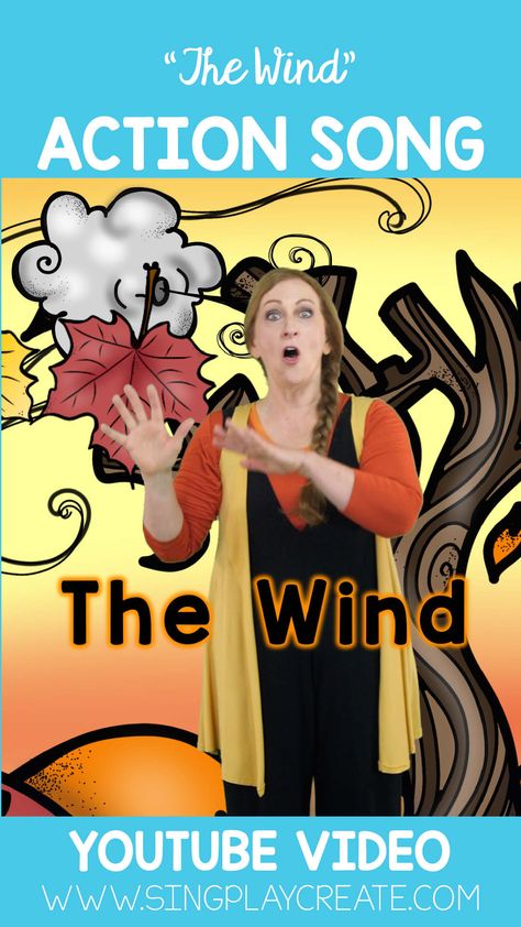 Sing a fall song with Ms. Sandra. "The Wind" is a fall poem children can say and move to during fall literacy activities. LEARN MORE Season Poem, Fall Literacy Activities, Fall Poem, Names Writing, Autumn Cafe, Movement Preschool, Kindergarten Literacy Activities, Elementary Music Activities, Seasons Poem